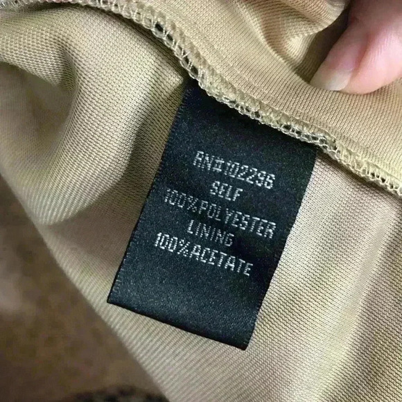 Connected Apparel Women’s Leopard Open Front Drape Cardigan Size Small - Picture 6 of 10